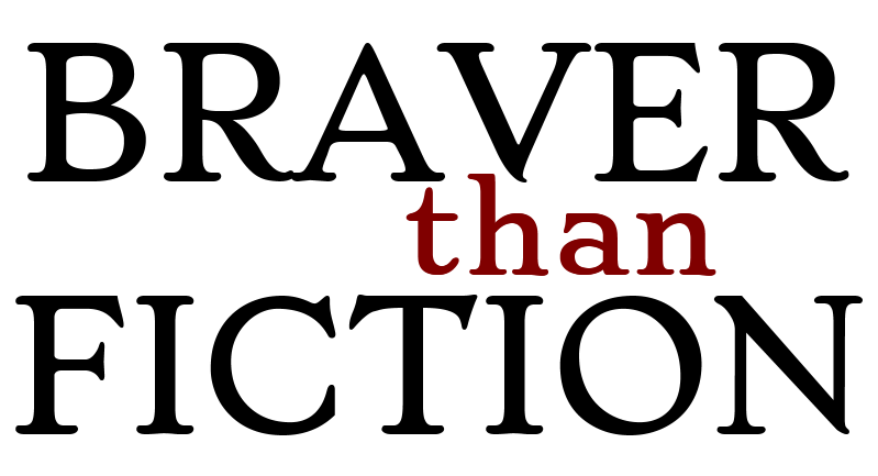 GRAPHIC: Braver than Fiction logo